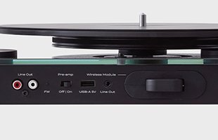 TRANSPARENT TURNTABLE トランスペアレント ターンテーブル [ レコード 回転台 レコードプレイヤー スピーカー bluetooth 高音質 ブルートゥース おしゃれ 電動 bluetooth セット ]