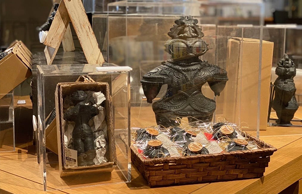 縄文土偶 遮光器土偶 Lサイズ 爆買 : designshop - 通販 - Yahoo