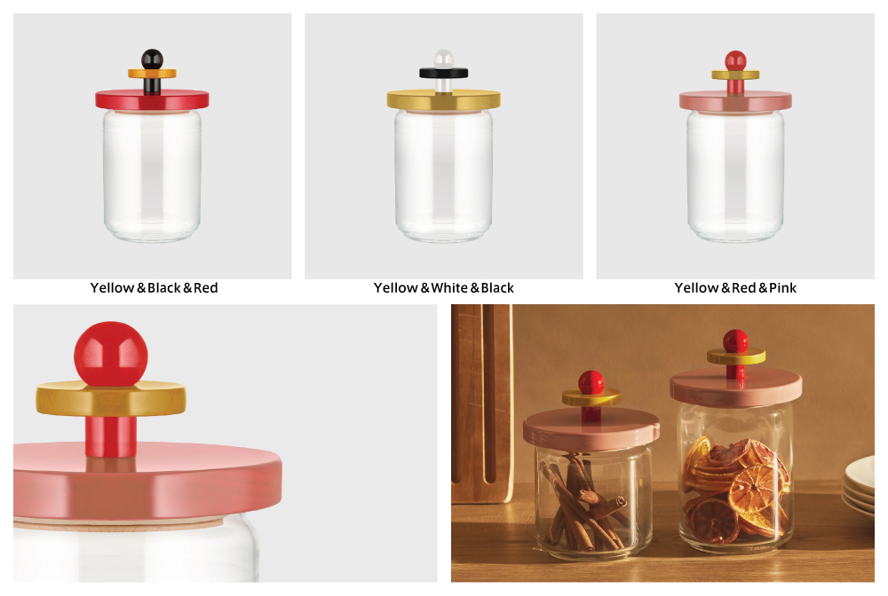 ALESSI アレッシィ キャニスター 1000ml TWERGI トウェルジ