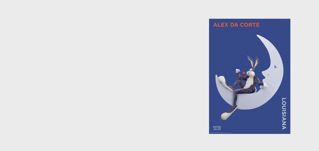 アートポスター 北欧 A2 Alex Da Corte Rubber Pencil Devil rabbit