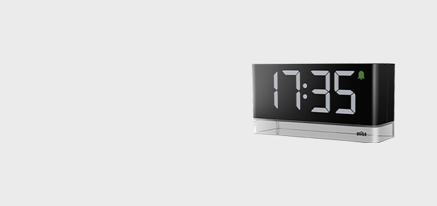 BRAUN（ブラウン） 置時計 正規品 Digital Clock BC27B デジタル