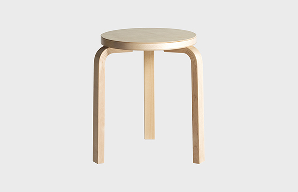 artek ホワイト アルテック スツール 60 3本脚 オールラッカー　正規品 artek アルテック スツール 60 ホワイトラッカー 3本脚 60