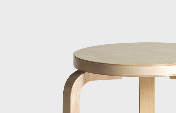 artek アルテック スツール 60 ホワイトラッカー 3本脚 60