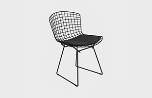 Knoll Bertoia Collection Side Chair ストラクチャー:ブラック