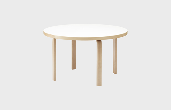 artek（アルテック） 正規品 91 白 ホワイト ダイニングテーブル 4人