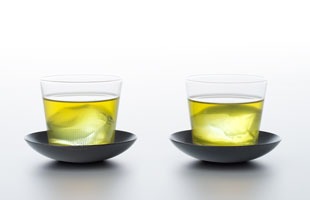 松松徳硝子 / 冷茶器 冷茶グラス Muji ムジ 茶托 来客用 セット [ グラス 冷茶コップ ギフト プレゼント 男性 女性 冷茶セット かわいい おしゃれ 冷茶グラス セット 松徳硝子 冷茶 器 ]