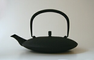 鉄瓶 南部鉄器 やかん 空間鋳造 Moon 大 黒 0.8L 白湯 直火 IH対応