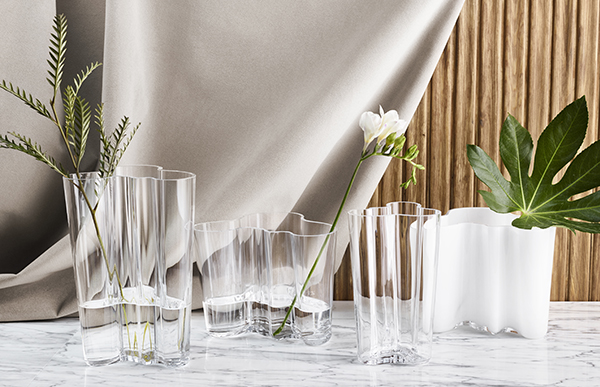 イッタラ アルヴァアアルト フラワーベース 120mmホワイト 【公式通販】