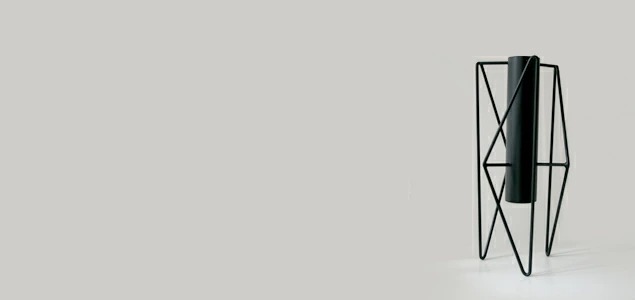 鋳心ノ工房 鉄花器 線組 S 花瓶 おしゃれ デザイン シンプル 爆買