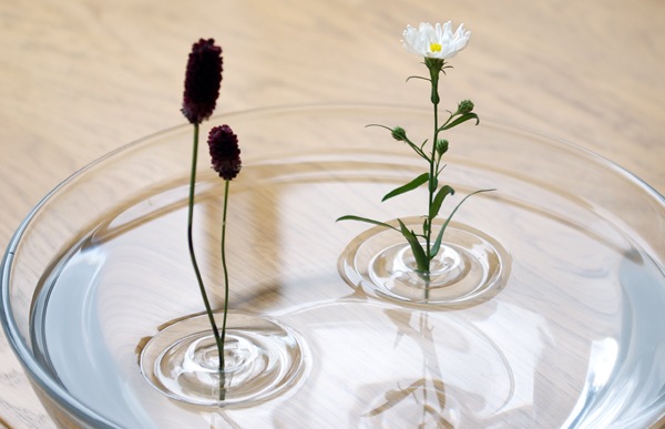 花瓶 一輪挿し リップル オーデザイン oodesign Floating Vase RIPPLE