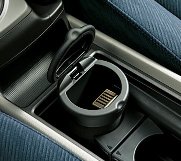 昭和レトロ1970年代当時物HONDAホンダシビックライフZ 陶器灰皿販促用旧車 03-4civic.jpg