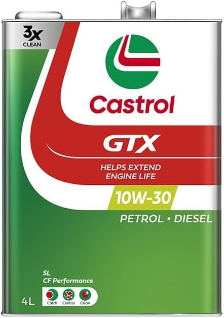 Castrol(カストロール) エンジンオイル GTX 10W-30 SL/CF 4L缶 Castrol(カストロール) エンジンオイル GTX 10W-30 SL/CF 4L缶