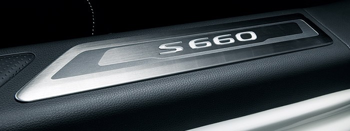 HONDA ホンダ S660 純正 サイドステップガーニッシュ ドア開閉連動