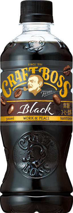 サントリー クラフトボス ブラック500ml ペット 24本 | 飲料 ドリンク 飲み物 コーヒー 珈琲 ブラックコーヒー ペットボトル クラフトボス ソフトドリンク