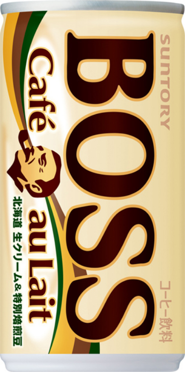 ボス カフェオレ 185g缶 30缶 1ケース | 飲料 ドリンク 飲み物 コーヒー 珈琲 コーヒー飲料 缶 缶飲料 サントリー ソフトドリンク カフェイン 仕事