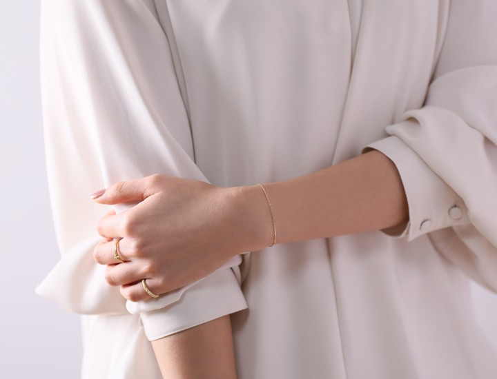 DEVAS 【7/31~8/2限定1000円OFFクーポン有】18金 ブレスレット k18 18