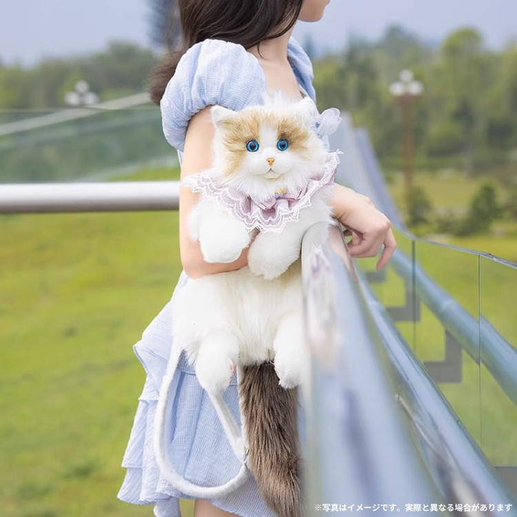 猫 リュック アニマルリュック 猫型リュック ぬいぐるみ バッグ ロリータ レディース 鞄 カバン リアル 猫好き 可愛い |  | 01