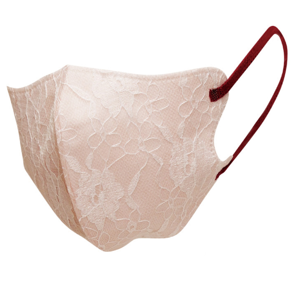 3D チュールレース マスク 7枚入り レース 柄 不織布 立体 おしゃれ  カラー MASCLUB マスクラブ キラキラ オーロラ |  | 07