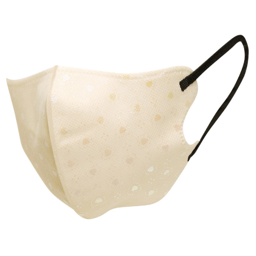 3D チュールレース マスク 7枚入り レース 柄 不織布 立体 おしゃれ  カラー MASCLUB マスクラブ キラキラ オーロラ |  | 14