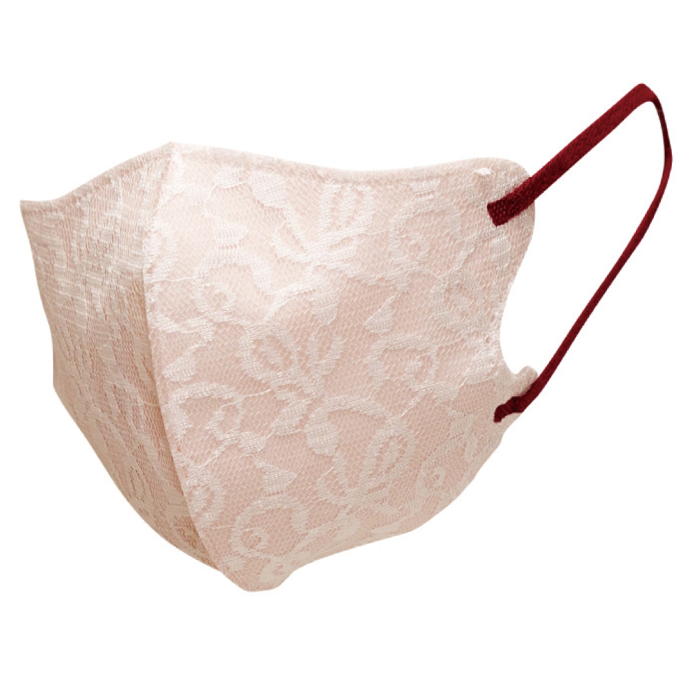 3D チュールレース マスク 7枚入り レース 柄 不織布 立体 おしゃれ  カラー MASCLUB マスクラブ キラキラ オーロラ |  | 03