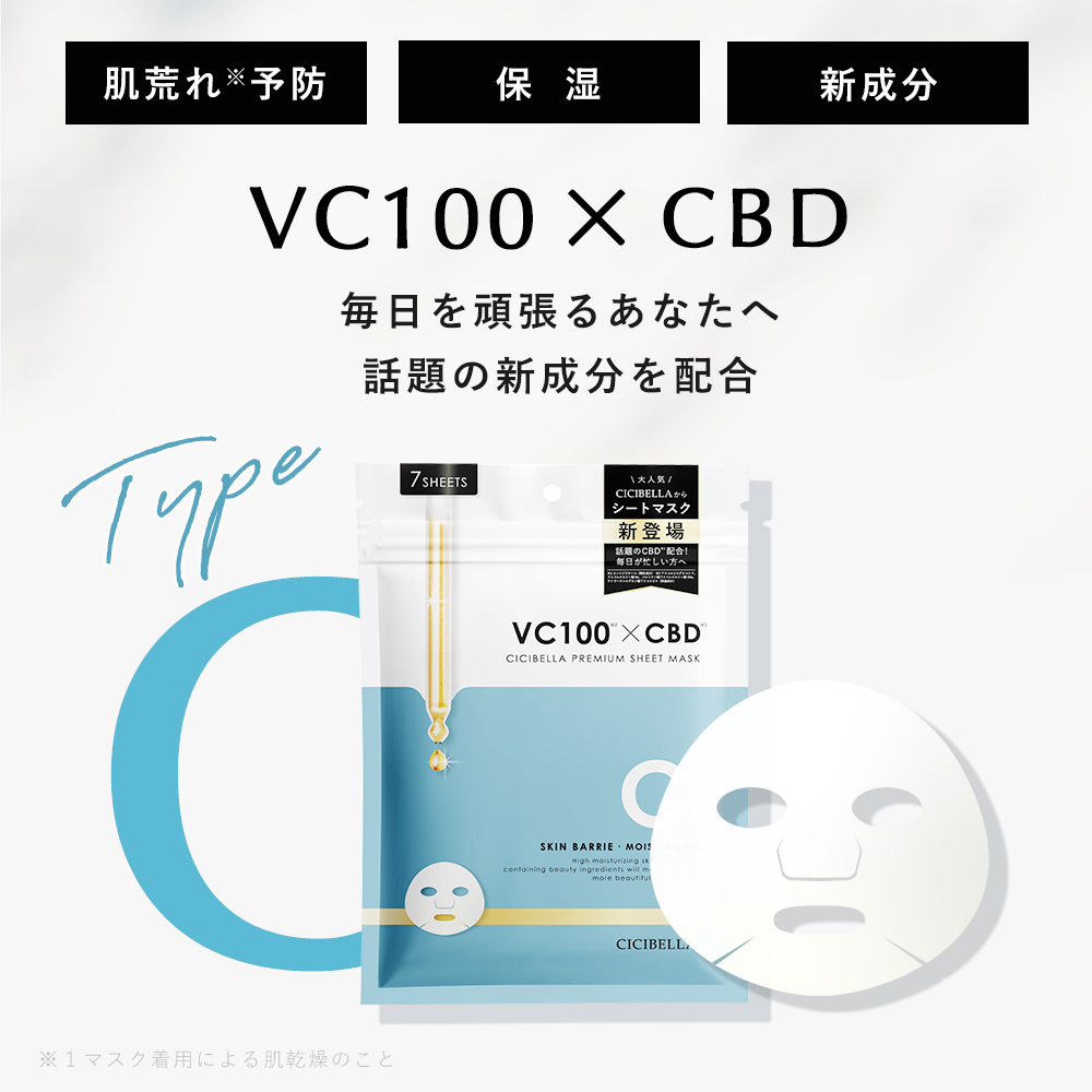 フェイスパック シートマスク 4種類セット ヒト幹細胞 超高保湿