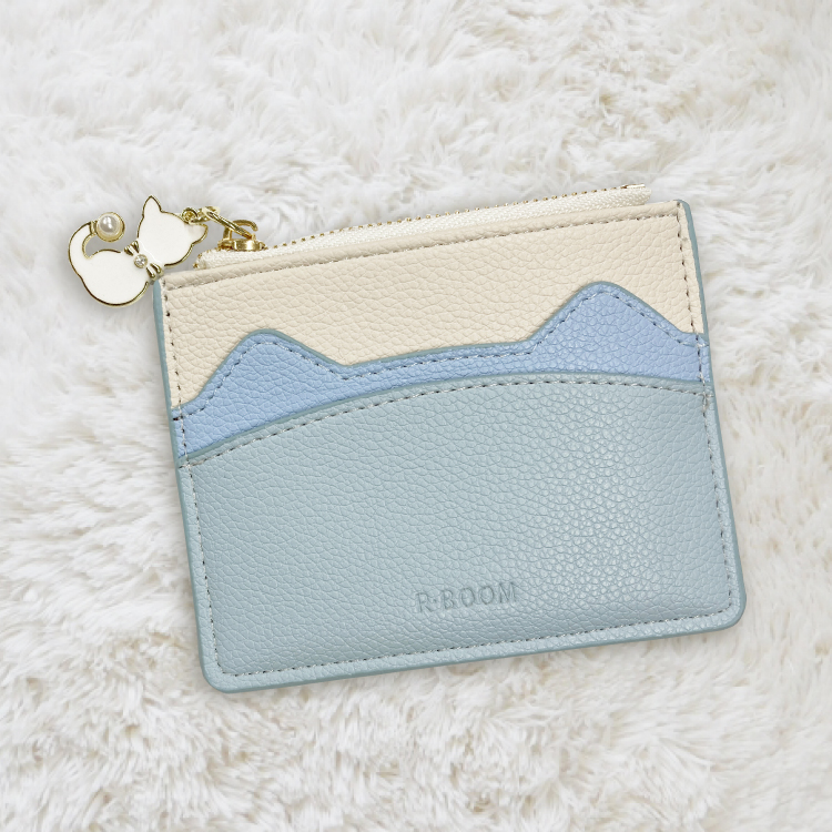 フラグメントケース レディース バイカラー 薄型 スリム 小銭入れ コインケース カードケース パスケース ウォレット |  | 03