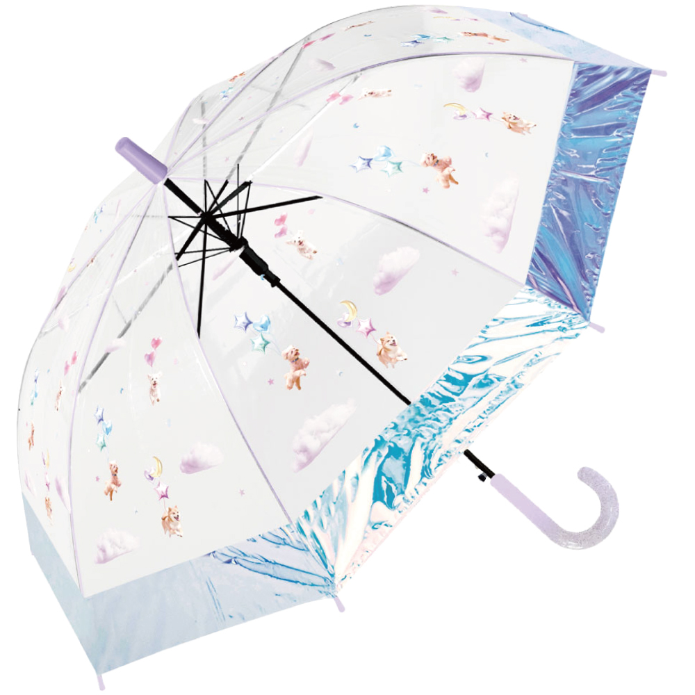 女の子 傘 55cm こども傘 ジャンプ傘 キッズ かさ 長傘 雨傘 ワンタッチ 軽量 柄 ユニコーン 猫 かわいい 人気 |  | 11