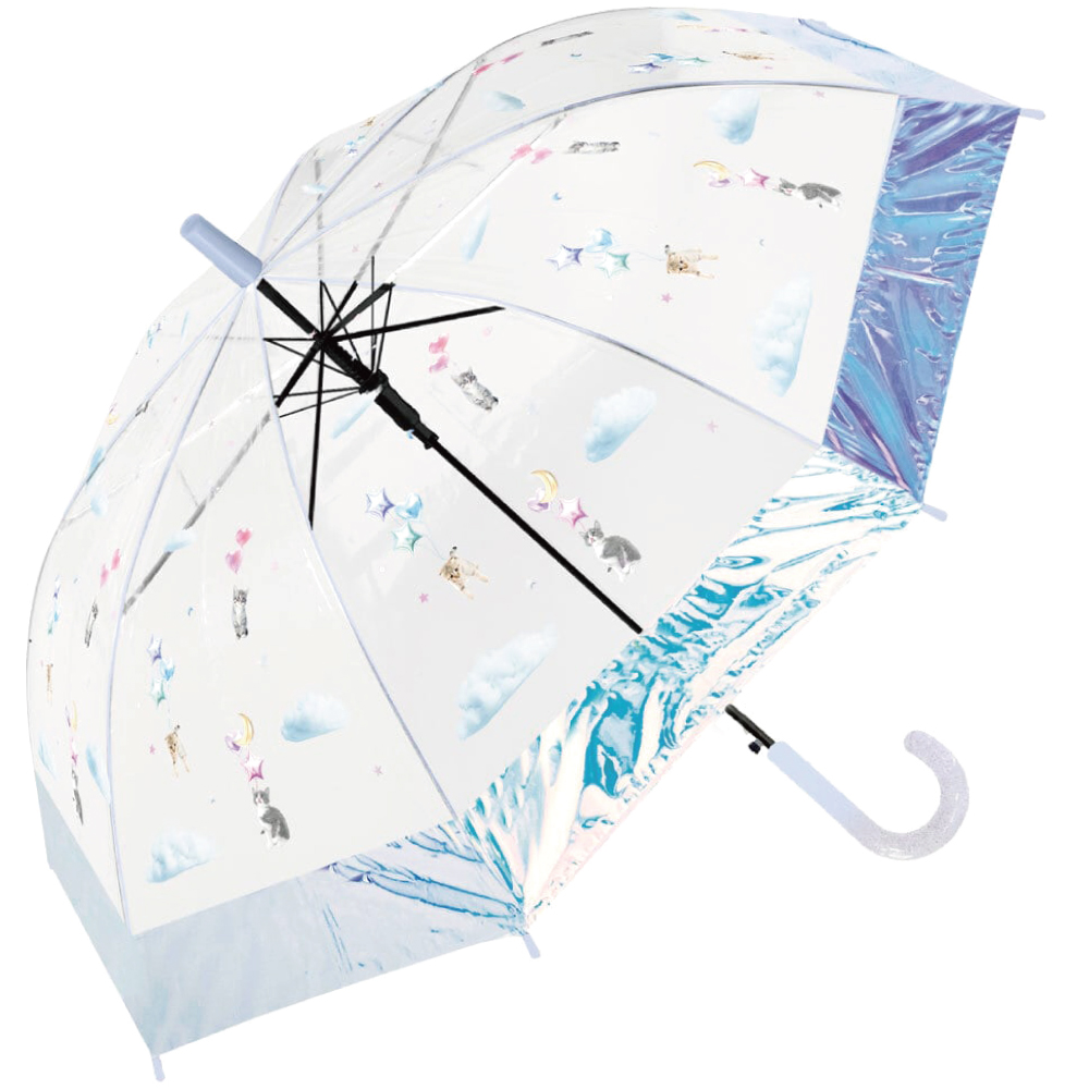 女の子 傘 55cm こども傘 ジャンプ傘 キッズ かさ 長傘 雨傘 ワンタッチ 軽量 柄 ユニコーン 猫 かわいい 人気 |  | 12