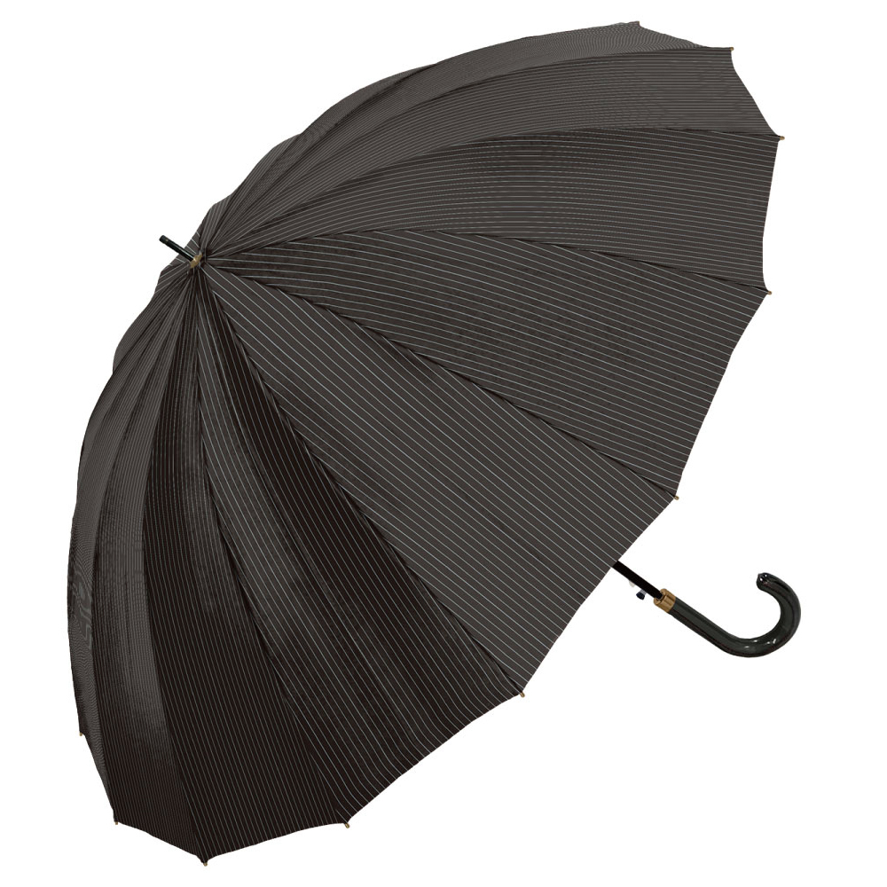雨傘 メンズ 16本骨 傘 65cm 大きめサイズ 大きいサイズ 耐風 人気 ジャンプ式 中谷 男性 紳士 父の日 贈り物 ギフト かさ |  | 06