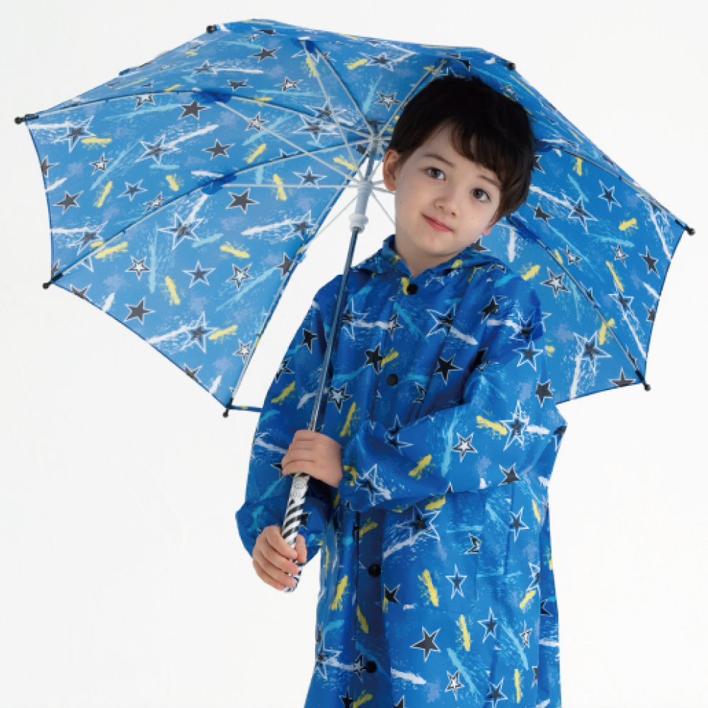 男の子 傘 50cm 55cm 手開き 子供 キッズ かさ 長傘 雨傘 人気 柄 透明窓 軽量 安全 入学 小学校 通学 恐竜 ボーダー 宇宙 |  | 04