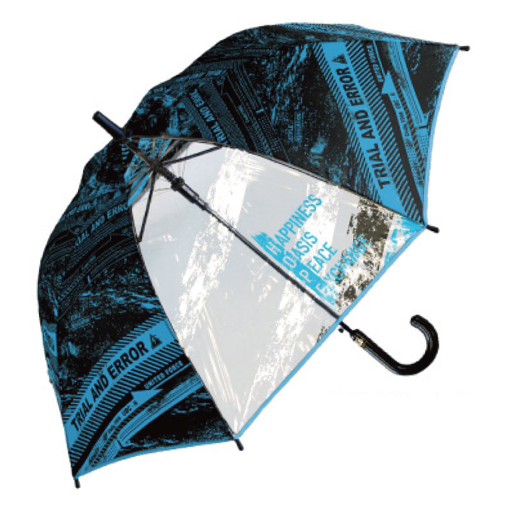 男の子 傘 子供 55cm 雨傘 長傘 キッズ かさ かっこいい 人気  柄 ビニール窓 透明窓 軽量 耐風 グラスファイバー |  | 05