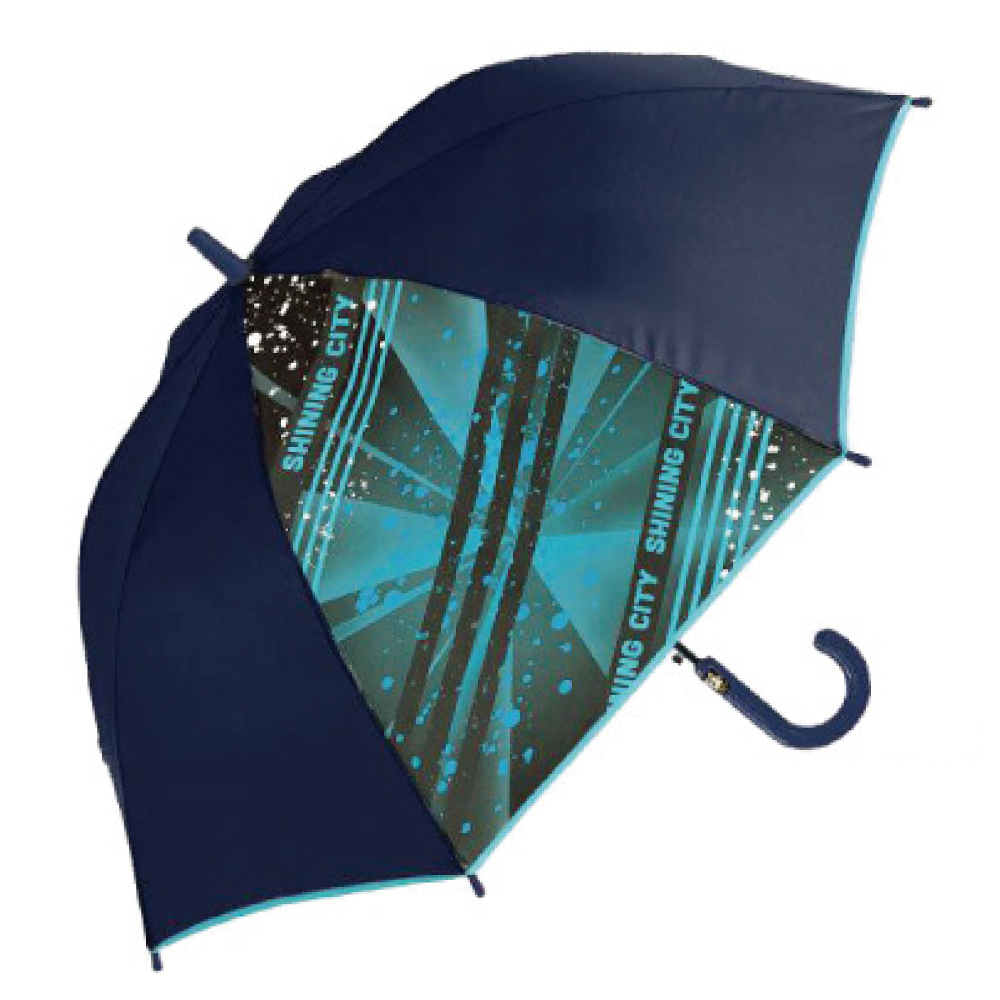 男の子 傘 子供 55cm 雨傘 長傘 キッズ かさ かっこいい 人気  柄 ビニール窓 透明窓 軽量 耐風 グラスファイバー |  | 13