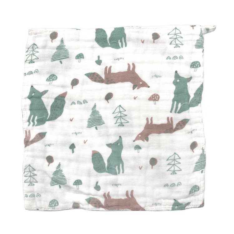 ガーゼハンカチ 6重ガーゼ 5枚セット 柄 無地 ベビー 赤ちゃん ハンカチ 授乳 沐浴 出産準備 幼稚園 保育園 汗拭き |  | 17