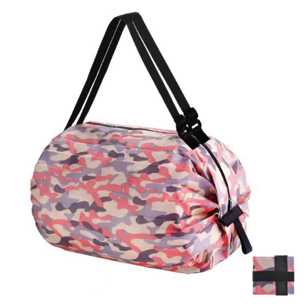 エコバッグ 折りたたみ 簡単 大容量 おしゃれ コンパクト 軽量 マチ広 ファスナー付き 簡単収納 ドラム型 人気 おしゃれ |  | 03