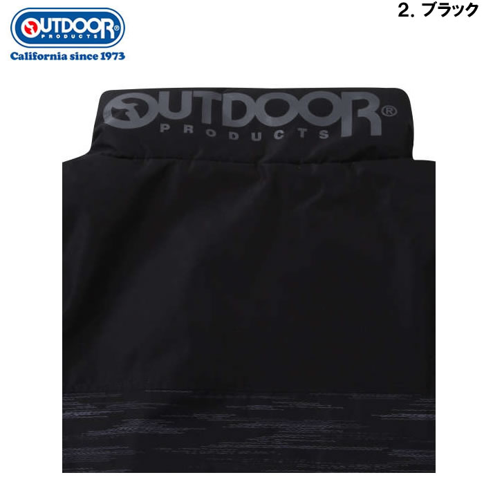 大きいサイズ メンズ OUTDOOR PRODUCTS 240T デュスポ 裏フィルム 中綿 キルト ジャケット（メーカー取寄）アウトドア プロダクツ 3L 4L 5L 6L 7L 8L｜deviloose｜18