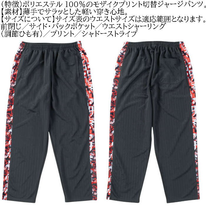 ワイドサイドラインパンツ モードパンツ デザインパンツ