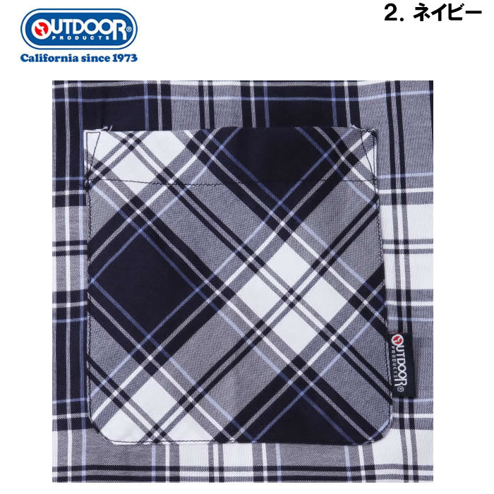 大きいサイズ キングサイズ ビッグサイズ メンズ OUTDOOR PRODUCTS チェック半袖シャツ（メーカー取寄）アウトドア プロダクツ 3L 4L 5L 6L 7L 8L | OUTDOOR PRODUCTS | 17