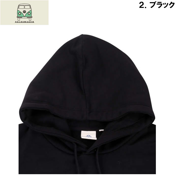 大きいサイズ キングサイズ ビッグサイズ メンズ VOLKSWAGEN 裏起毛プルパーカー（メーカー取寄）フォルクスワーゲン 3L 4L 5L 6L 8L | フォルクスワーゲン | 15