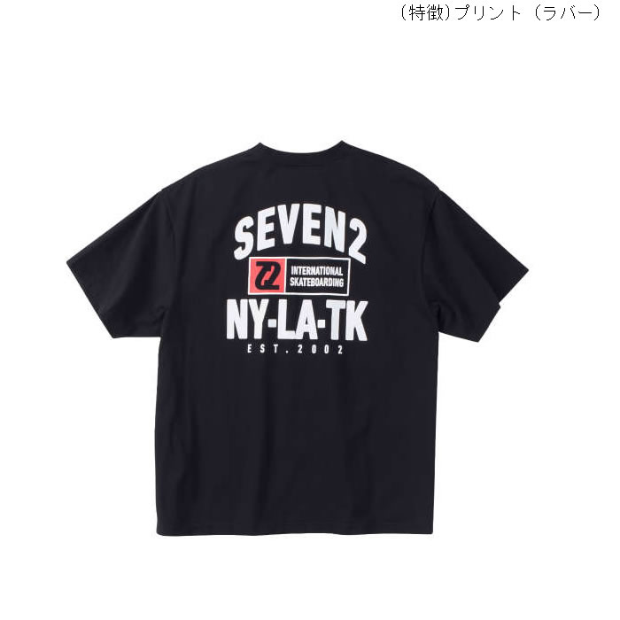 大きいサイズ メンズ SEVEN2 半袖 Tシャツ（メーカー取寄）3L 4L 5L 6L 8L コットン セブンツー キングサイズ ビッグサイズ | セブンツー | 08