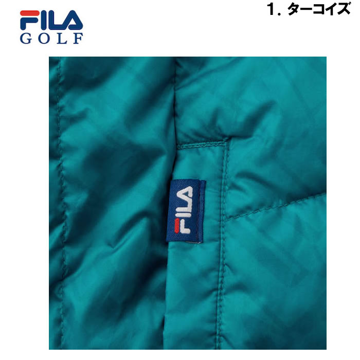 大きいサイズ キングサイズ ビッグサイズ メンズ ゴルフ FILA GOLF ハイブリットダウンブルゾン（メーカー取寄）フィラゴルフ 3L 4L 5L 6L | FILA GOLF | 10