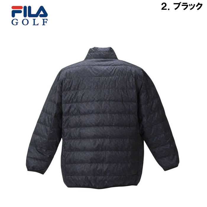 大きいサイズ キングサイズ ビッグサイズ メンズ ゴルフ FILA GOLF ハイブリットダウンブルゾン（メーカー取寄）フィラゴルフ 3L 4L 5L 6L | FILA GOLF | 15