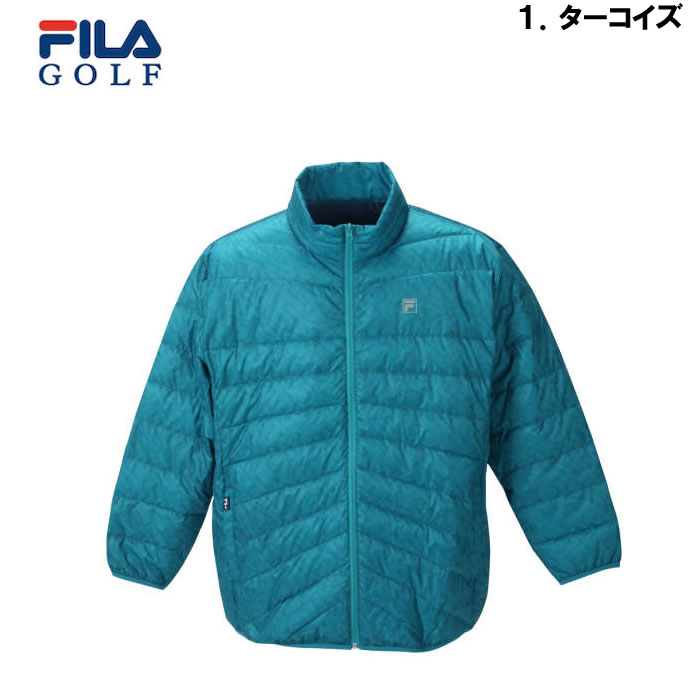 大きいサイズ キングサイズ ビッグサイズ メンズ ゴルフ FILA GOLF ハイブリットダウンブルゾン（メーカー取寄）フィラゴルフ 3L 4L 5L 6L | FILA GOLF | 06