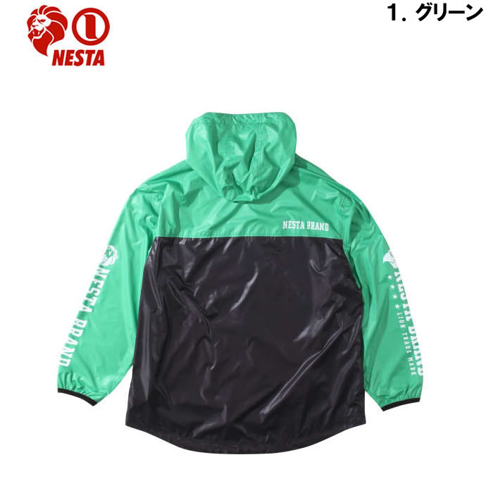 大きいサイズ キングサイズ ビッグサイズ メンズ NESTA BRAND マイクロタフタ裏地付ジャケット（メーカー取寄）ネスタブランド 3L 4L 5L 6L 8L | NESTA BRAND | 07