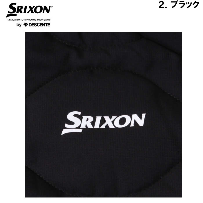 大きいサイズ キングサイズ ビッグサイズ メンズ ゴルフ SRIXON ヒートナビアウターベスト（メーカー取寄）スリクソン 3L 4L 5L 6L | SRIXON | 18