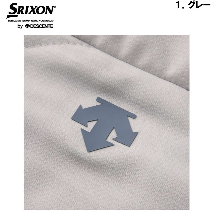 大きいサイズ キングサイズ ビッグサイズ メンズ ゴルフ SRIXON ヒートナビアウターベスト（メーカー取寄）スリクソン 3L 4L 5L 6L | SRIXON | 09