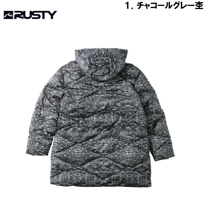 大きいサイズ キングサイズ ビッグサイズ メンズ RUSTY 中綿ロングジャケット（メーカー取寄）ラスティ 3L 4L 5L 6L 8L | RUSTY | 07