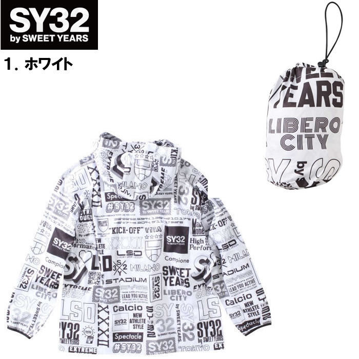 大きいサイズ メンズ SY32 by SWEET YEARS-プリントウインドブレーカー