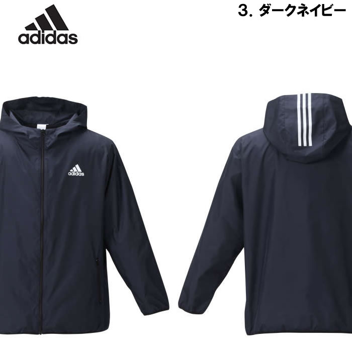 大きいサイズ メンズ adidas ウーブン フード ジャケット（メーカー取寄）アディダス 2L 3L 4L 5L 6L 7L パーカー キングサイズ ビッグサイズ | adidas | 18