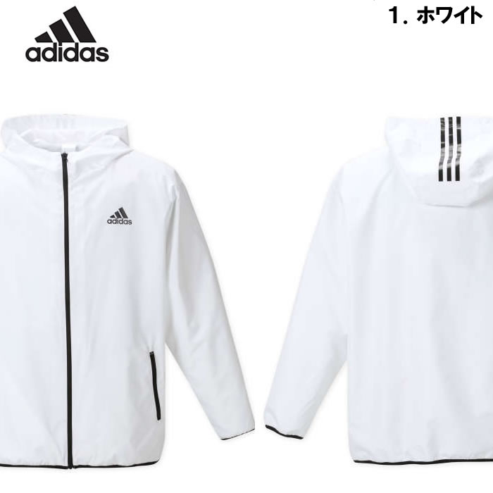 大きいサイズ メンズ adidas ウーブン フード ジャケット（メーカー取寄）アディダス 2L 3L 4L 5L 6L 7L パーカー キングサイズ ビッグサイズ | adidas | 07