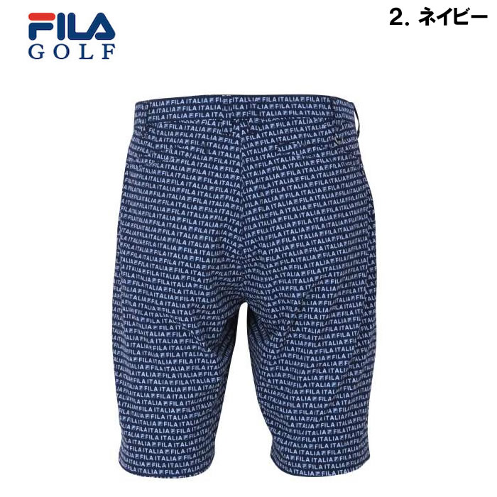 大きいサイズ キングサイズ ビッグサイズ メンズ FILA GOLF ストレッチ接触冷感ハーフパンツ（メーカー取寄）フィラゴルフ 100 130まで対応｜deviloose｜16